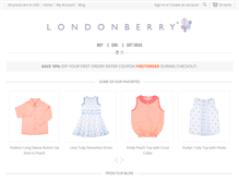 Tablet Screenshot of londonberrykids.com